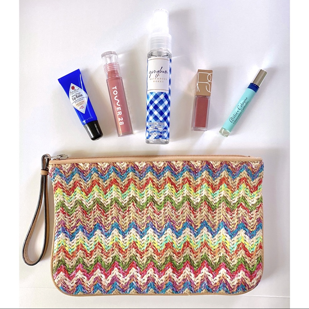 Loft Woven Clutch Wristlet